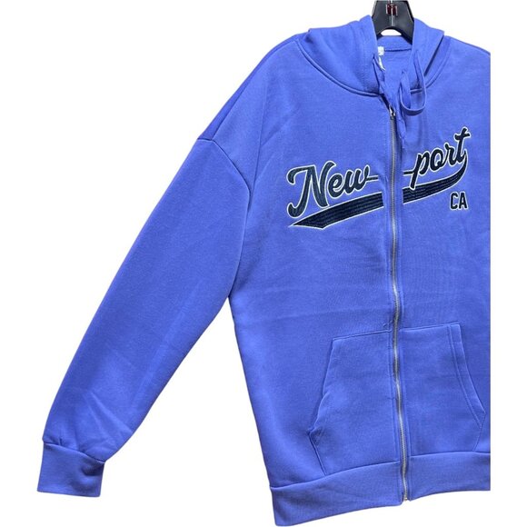 Rue 21 - Men's Long Sleeve Hooded Sweatshirt - Purple - Small - Picture 13 of 14